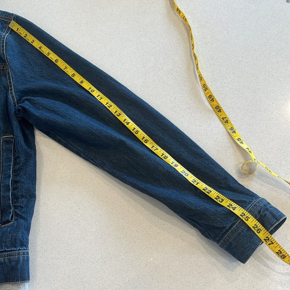 Men’s Sun Stone Jean & Knit Jacket - Tsunami Wash Size L - Picture 4 of 8